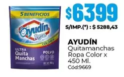 Ultra - Quitamanchas Ropa Color x