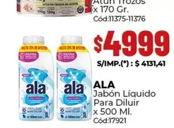 Ala - Jabón Líquido Para Diluir