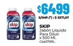Skip - Jabón Líquido Para Diluir