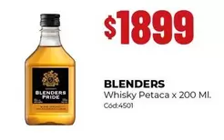 Blenders - Whisky Petaca x 200 Ml.