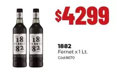 1882 - Fernet x 1 Lt.