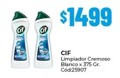 Cif - Limpiador Cremoso Blanco