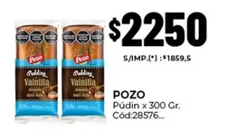 Pozo - Púdin x 300 Gr. Cód:28576