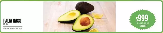 PALTA HASS