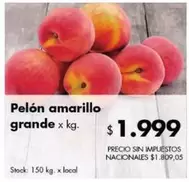 X$ - Pelón amarillo