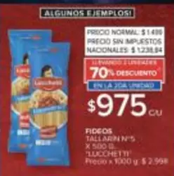 Lucchetti - TALLARIN N'S