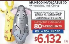 3D - MUÑECO INVOLCABLE