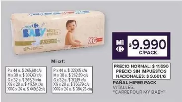 Ultra - PAÑAL HIPER PACK