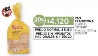 X$ - PAN TRADICIONAL