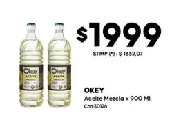 Okey - Aceite Mezcla x 900 MI.