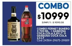 Coca cola - FERNET + GASEOSA