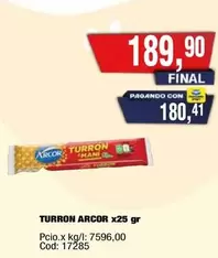 Arcor - TURRON