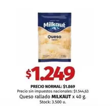 Milkaut - Queso rallado