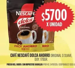 Dolca - DOLCA AHORRO ORIGINAL O SUAVE