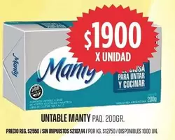 Manty - UNTABLE
