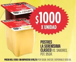 La Serenísima - CLASICO VS. SABORES