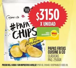 Cuisine - PAPAS FRITAS