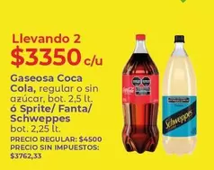 Coca cola - Coca Cola, Sprite, Fanta, Schweppes