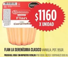 La Serenísima - Flan