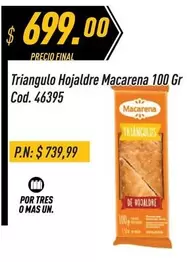 Mas - Triangulo Hojaldre 46395