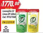Cif - Lavavajilla Limon DP 450ml