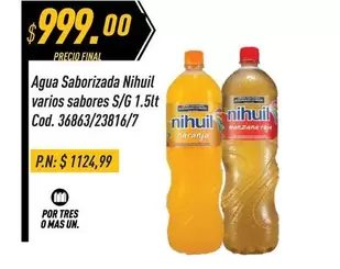 Mas - Agua Saborizada