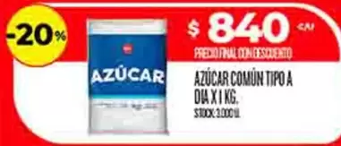 Dia - AZÚCAR COMÚN TIPO A