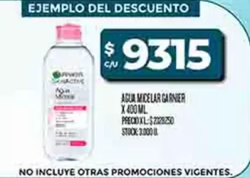 GARNIER - AGUA MICELAR