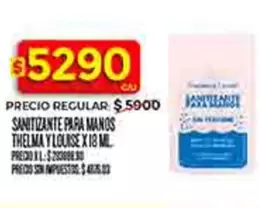 X$ - SANITIZANTE PARA MANOS