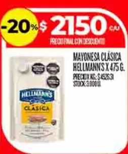 Hellmann's - MAYONESA CLÁSICA