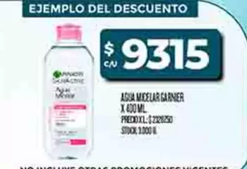 GARNIER - AGUA MICELAR