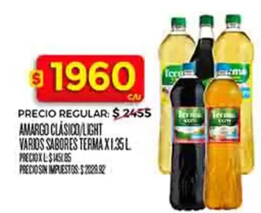 Terma - AMARGO CLÁSICO/LIGHT