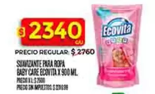 Ecovita - SUAVIZANTE PARA ROPA