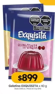 Exquisita - Gelatina