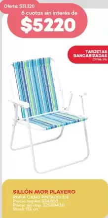 Mor - SILLON MOR PLAYERO