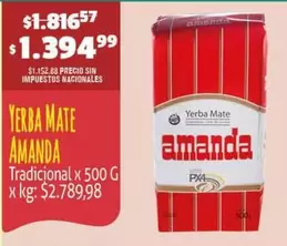 Amanda - YERBA MATE