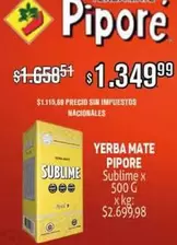 Pipore - YERBA MATE