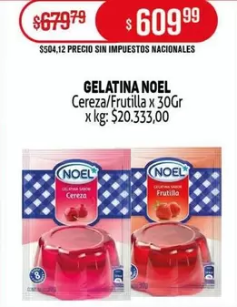 Noel - GELATINA