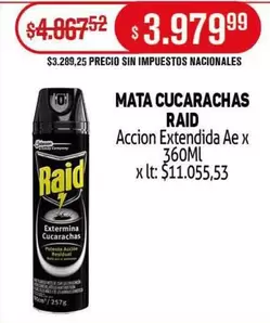 Raid - MATA CUCARACHAS