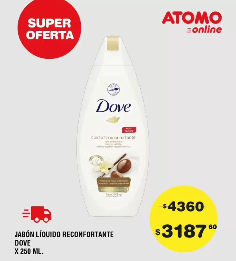 Dove - JABÓN LÍQUIDO RECONFORTANTE