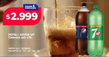 Pepsi - Gaseosa pet x3it.