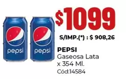 Pepsi - Gaseosa Lata