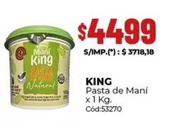 King - Pasta de Maní