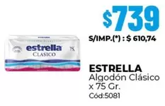 Estrella - Algodón Clásico