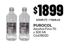 Purocol - Alcohol Fino 70