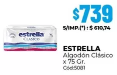 Estrella - Algodón Clásico