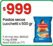Lucchetti - Pastas secas