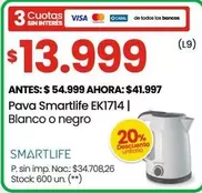 Smartlife - Pava EK1714
