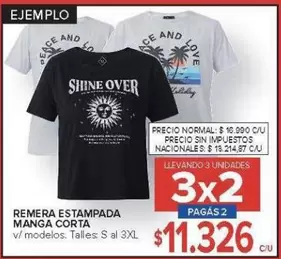 Ace - REMERA ESTAMPADA MANGA CORTA