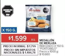 Porto Belo - MEDALLÓN DE MERLUZA